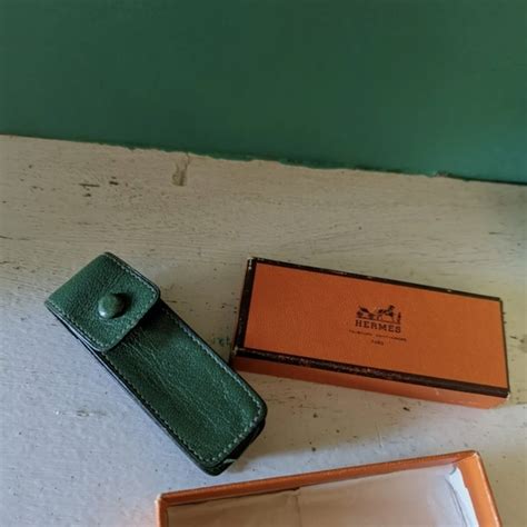 hermes chewing gum case still|Hermes Leather Lipstick or Gum Case .